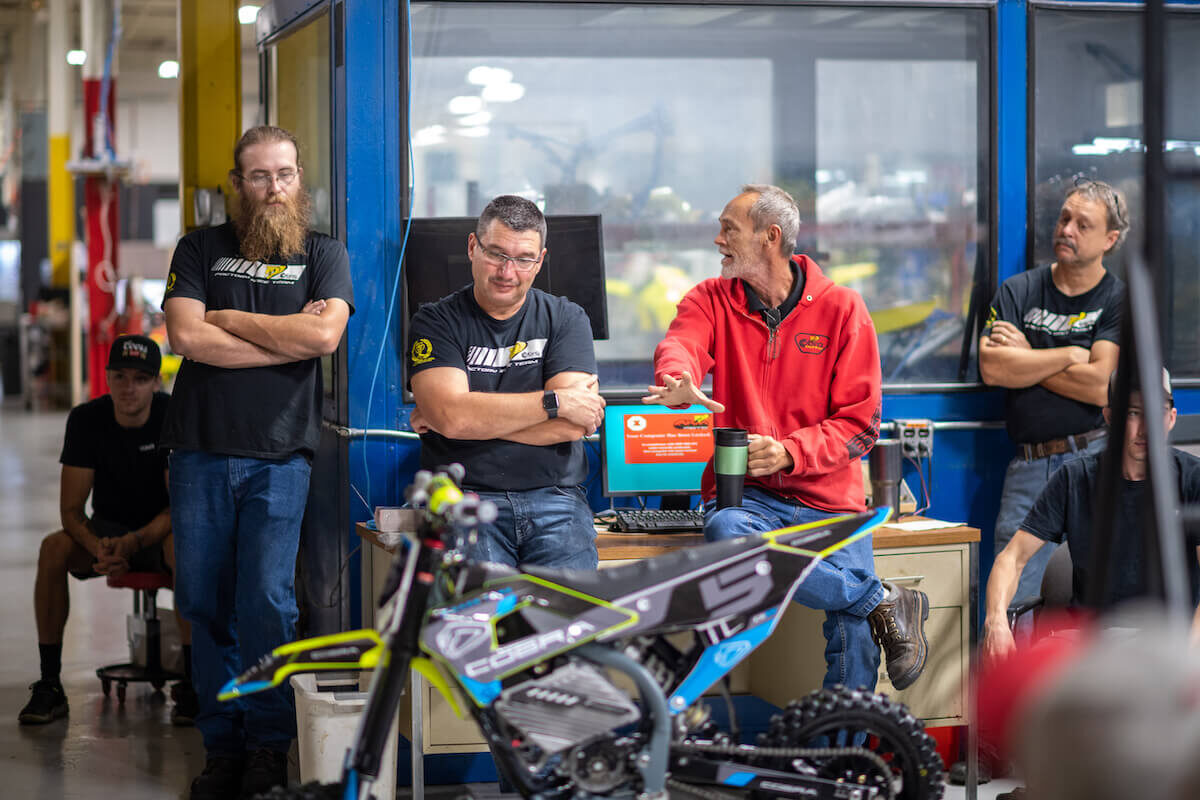 Team members at Aero Cobra