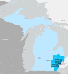 Michigan and the MDRC region in southeast Michigan