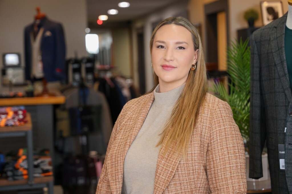 downriver-small-businesses-rev-up-with-help-from-u-ms-economic-growth-institute-1.-MS-Downriver Photo of Jessica Bazner, owner of Kevin James Menswear